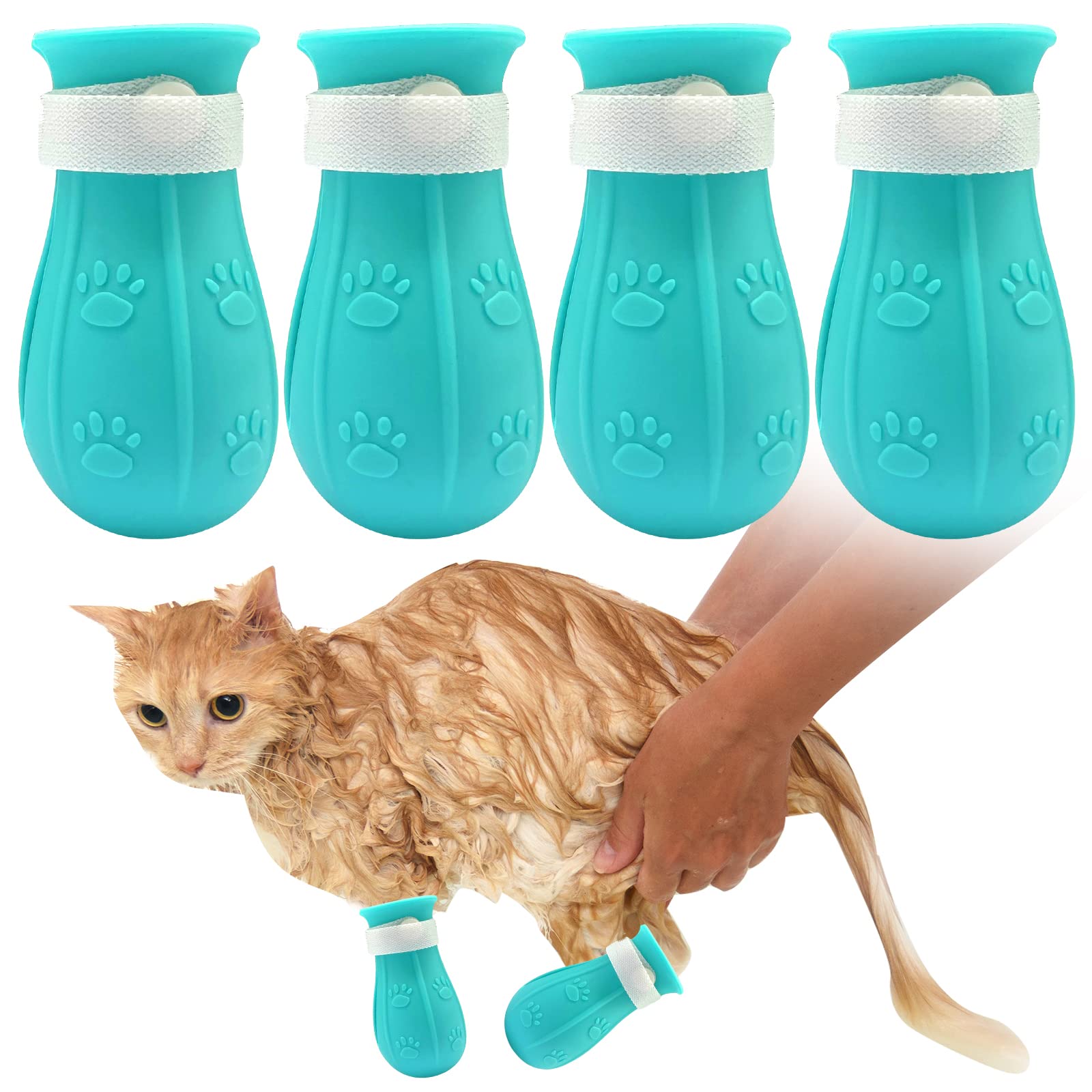 Adjustable Cat Paw Protector Shoes