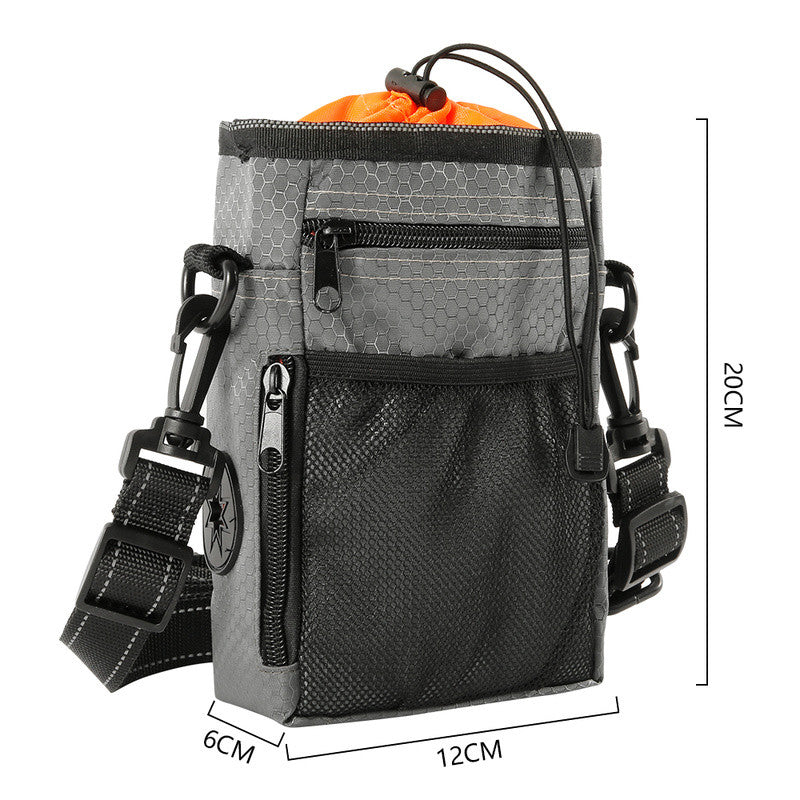 Pet Treat Training Bag with Bowl Set