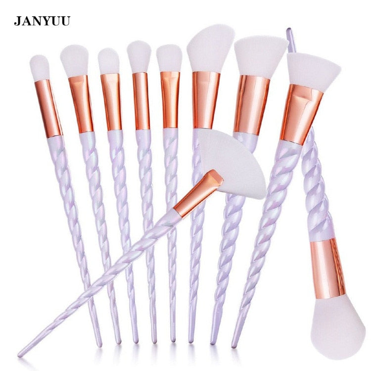 Set di 8 Pennelli da Trucco