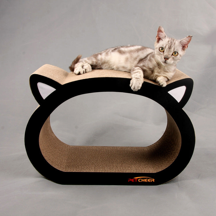 Tiragraffi per gatti – Design a forma di testa di gatto Petcheer
