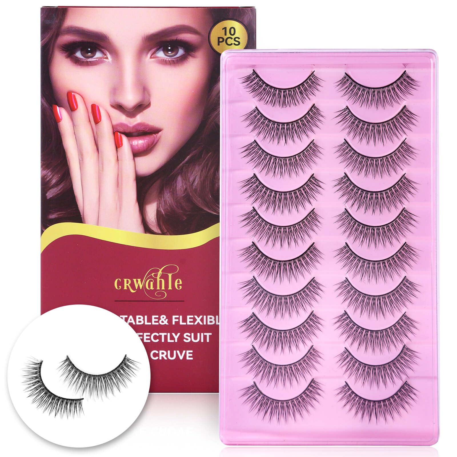 Eyelashes 10 Pair
