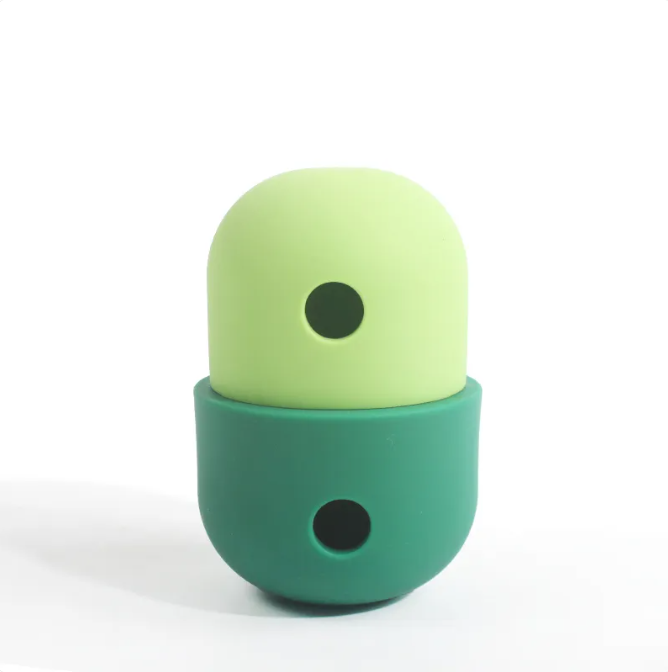 Nuovi Prodotti Giocattoli per Animali Domestici 2 in 1 Palla Giocattolo per Perdite di Cibo in Silicone per Cani Accessori per Animali Domestici
