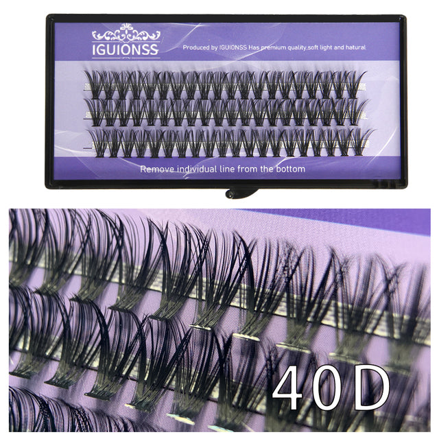 Hot Melt Natural Segmented Lashes