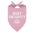 Boat Security Dog Bandana Baby Pink Dog Bandana Dog Boat Accessories Funny Dog Bandana Dog Bandana for Small Medium Large Dogs Dog Boating Accessories Pet Dog Triangle Scarf (D8)