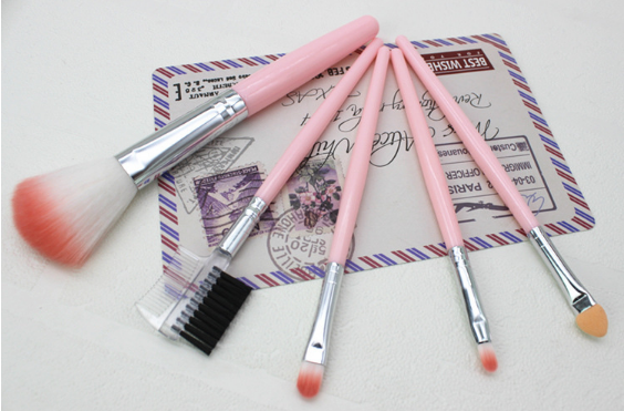 Set di pennelli da trucco - 5 strumenti di bellezza portatili