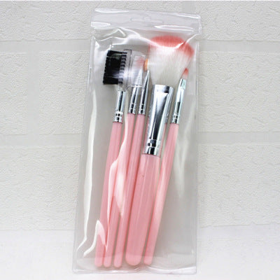 Set di pennelli da trucco - 5 strumenti di bellezza portatili