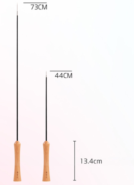 Bacchetta giocattolo in legno per gatti - Giocattolo retrattile per gatti
