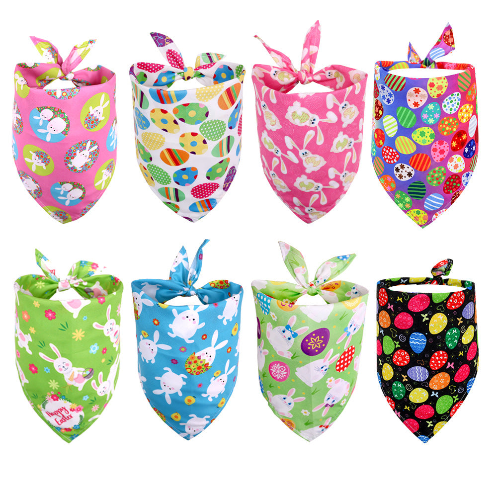 New Easter Pet Triangle Bandana for Dogs
