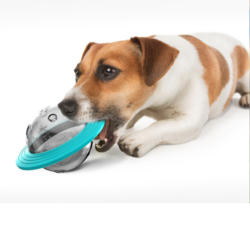 Palla giocattolo IQ per cani con erogatore di crocchette