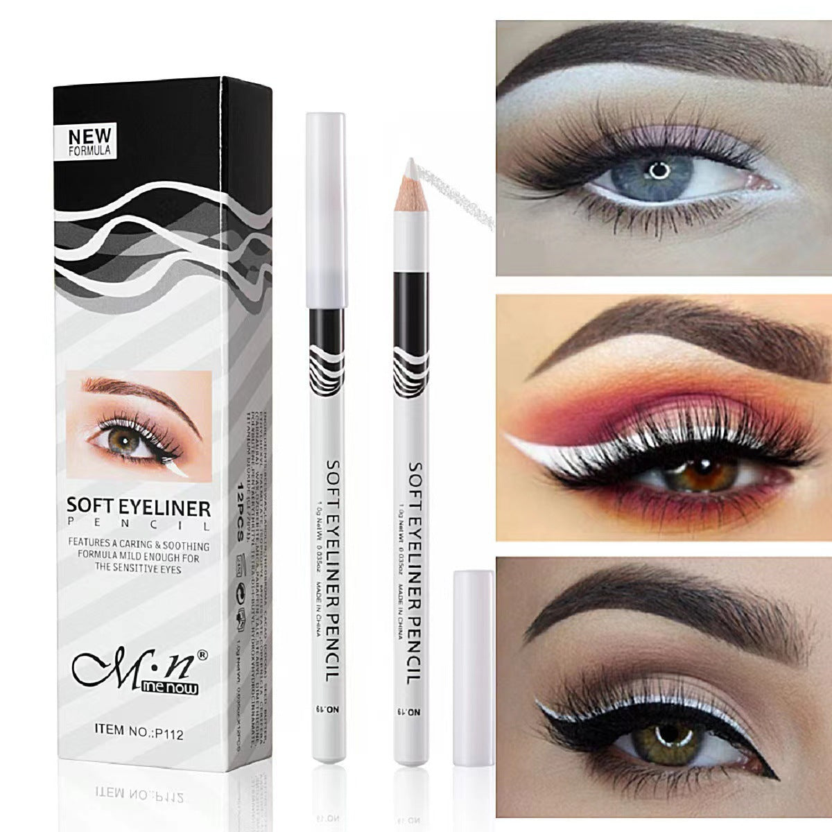 Miele White Eyeliner