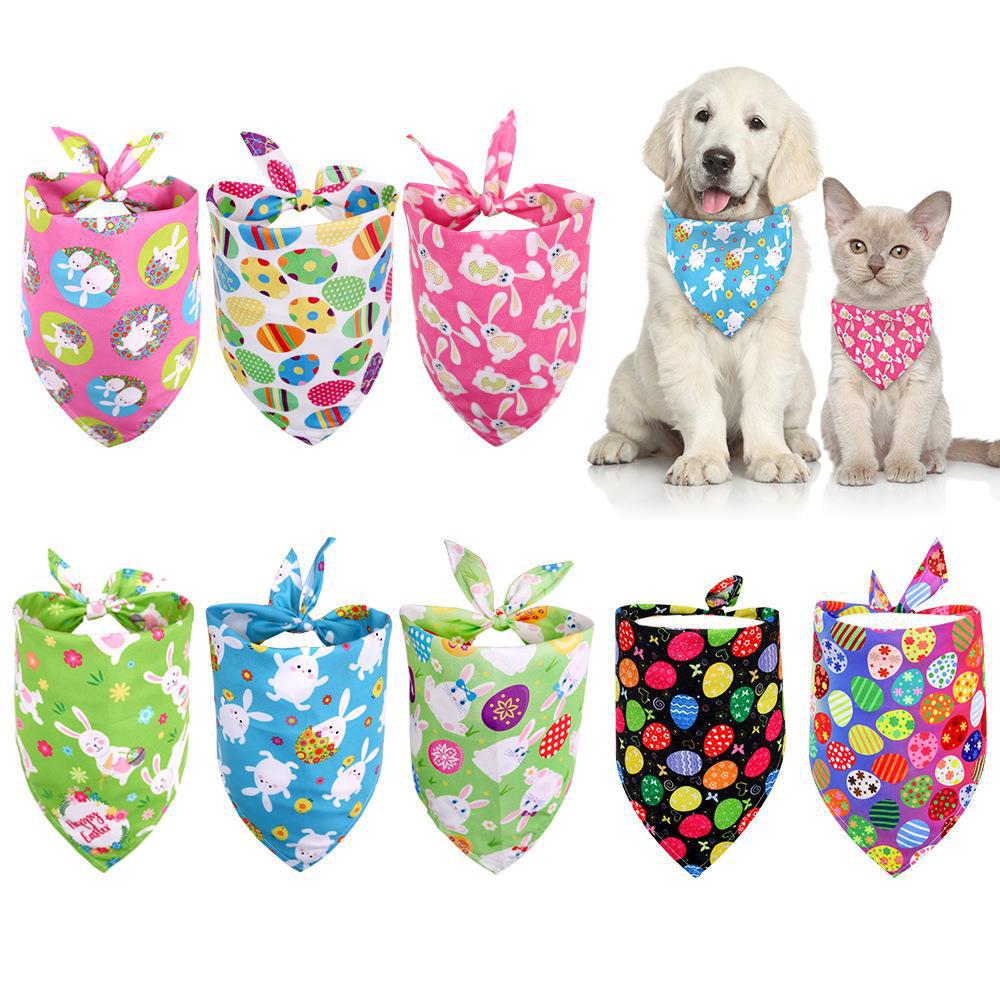 New Easter Pet Triangle Bandana for Dogs
