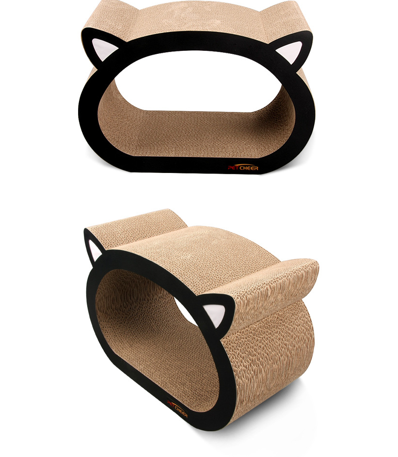 Tiragraffi per gatti – Design a forma di testa di gatto Petcheer