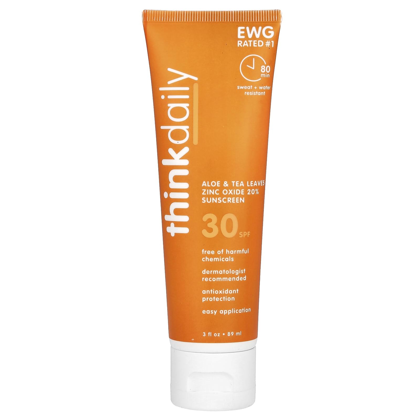 Think daily SPF 30 Zinc Oxide Mineral Sunscreen