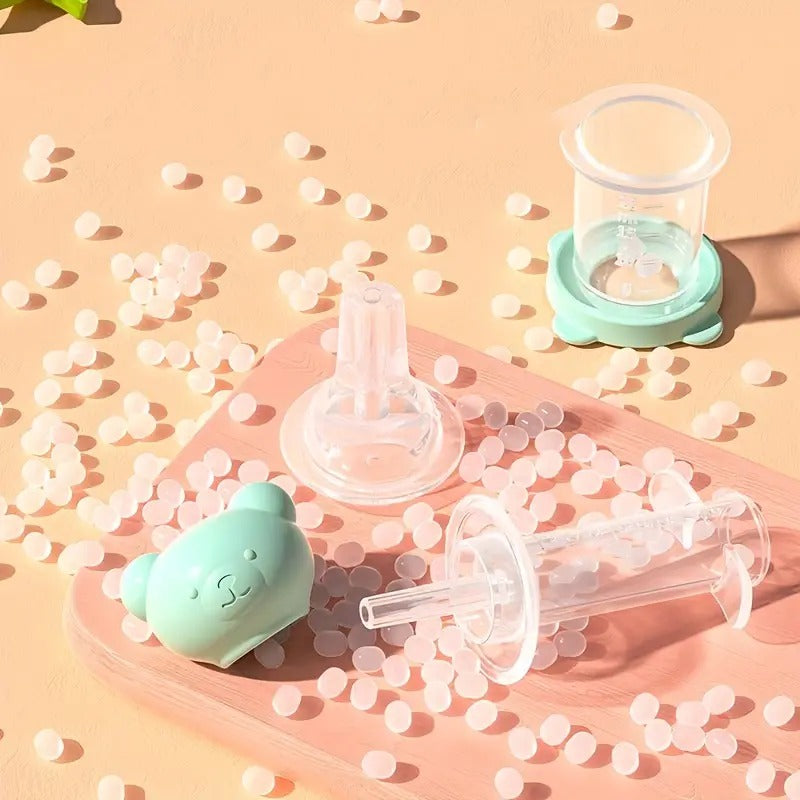 Feeding Syringe and Pacifier Device