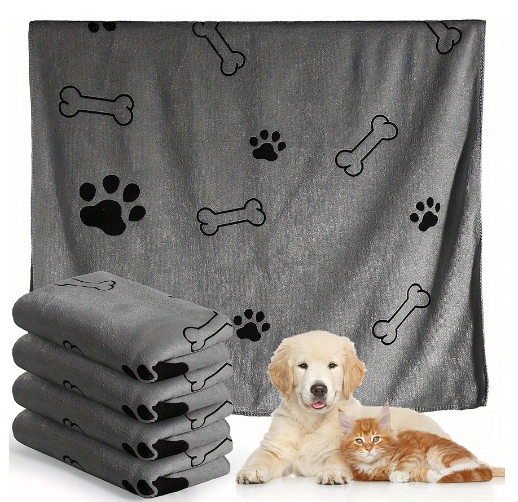 Asciugamano da bagno per animali domestici (pezzo singolo)
