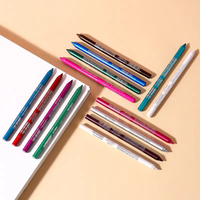 14-Color Waterproof Eyeliner