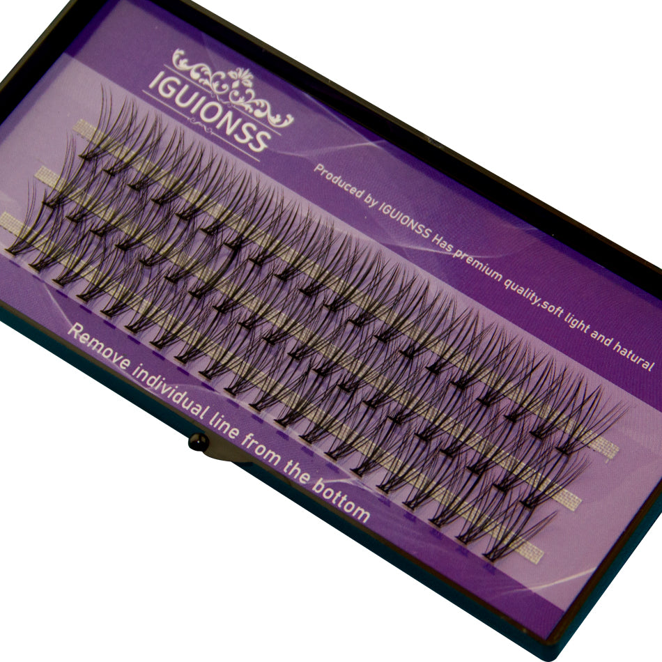 Hot Melt Natural Segmented Lashes