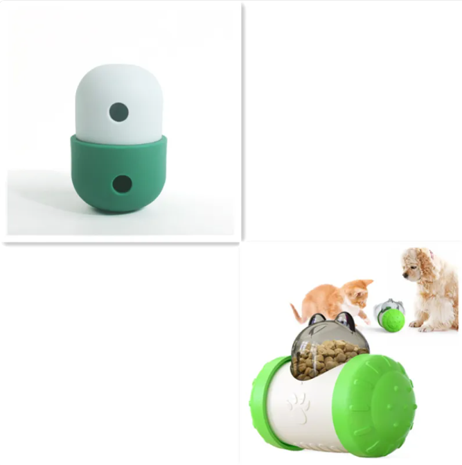 Nuovi Prodotti Giocattoli per Animali Domestici 2 in 1 Palla Giocattolo per Perdite di Cibo in Silicone per Cani Accessori per Animali Domestici
