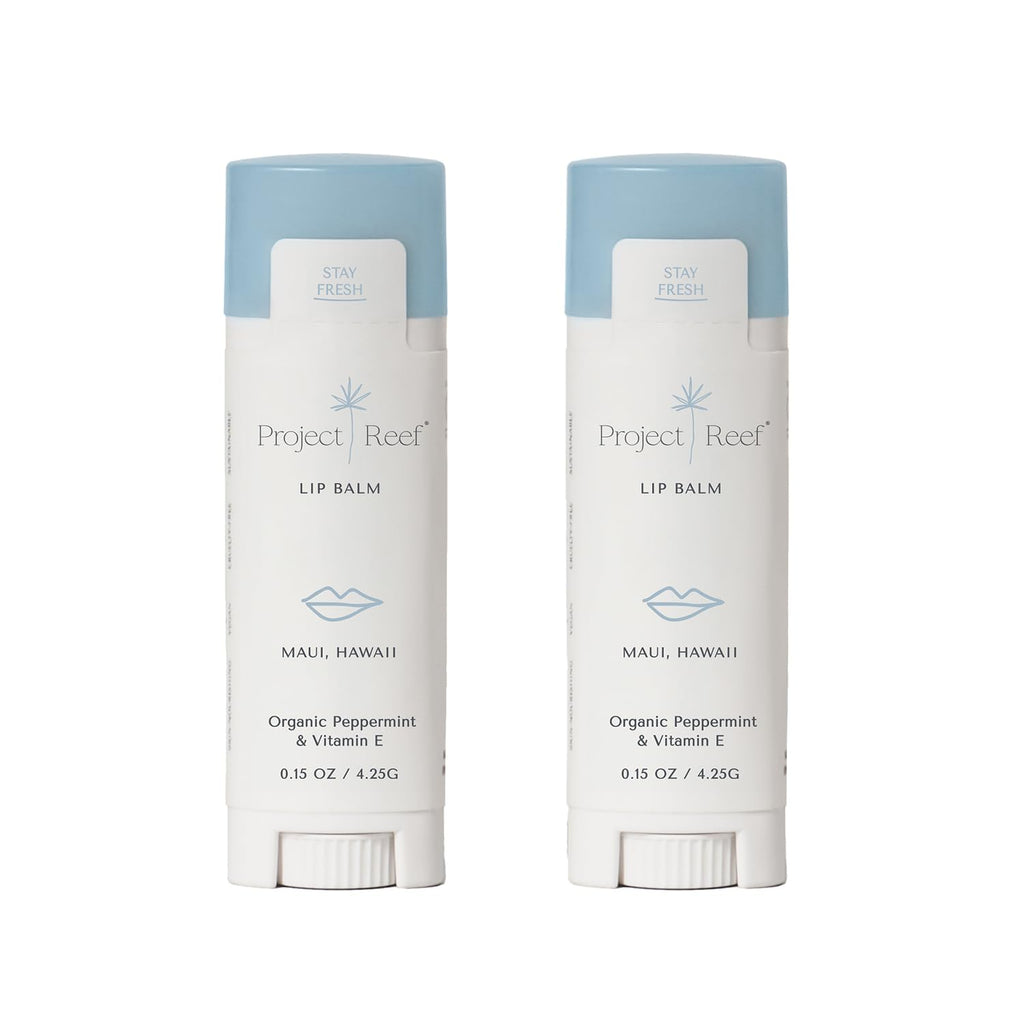 Project Reef Organic Cooling Lip Balm 2 pack