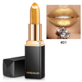 Rossetto glitterato impermeabile 9 colori