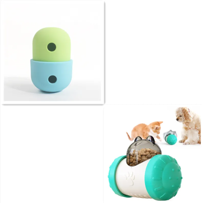 Nuovi Prodotti Giocattoli per Animali Domestici 2 in 1 Palla Giocattolo per Perdite di Cibo in Silicone per Cani Accessori per Animali Domestici