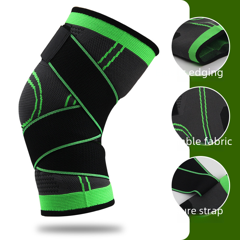 Ginocchiera a compressione da uomo per sport e fitness