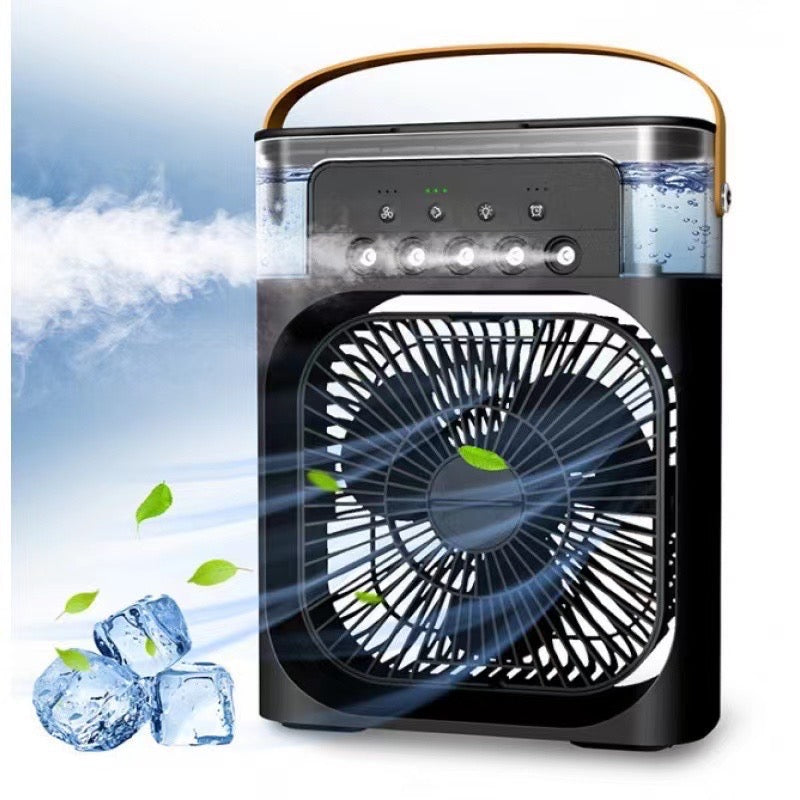Ventilatore Portatile 3 in 1 Raffrescatore d'Aria – Mini Climatizzatore per Stanza, Ufficio e Auto | Raffreddamento Rapido + Umidificatore | Spedizioni dagli USA 🇺🇸 | Bestseller su TikTok e Amazon!