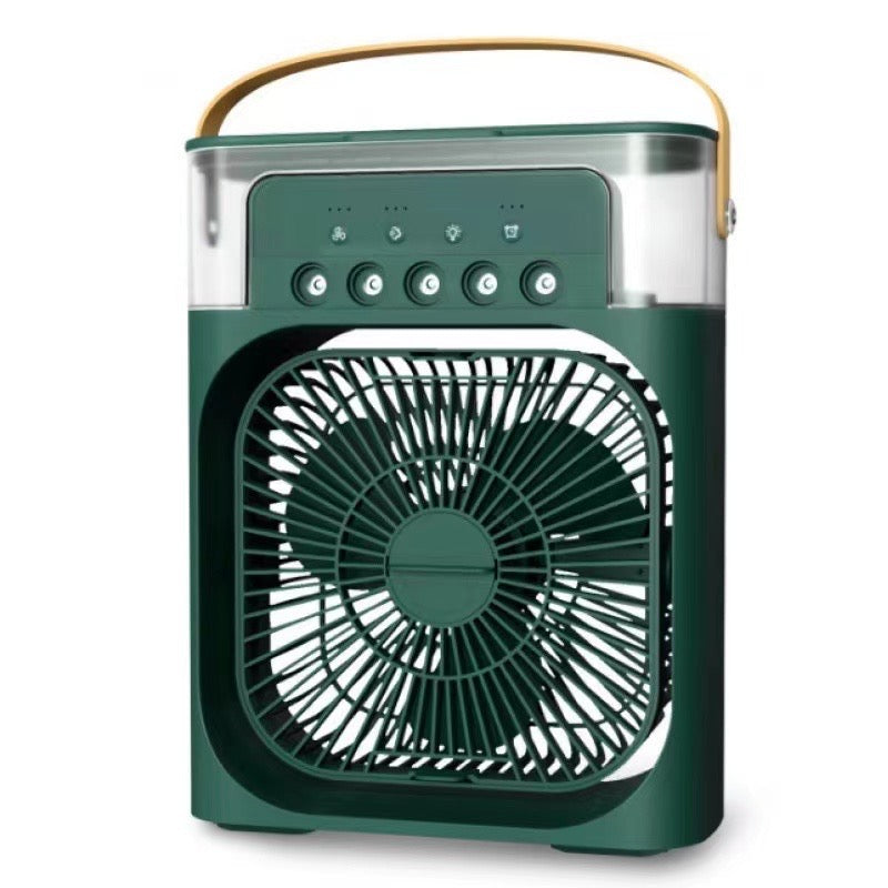 Ventilatore Portatile 3 in 1 Raffrescatore d'Aria – Mini Climatizzatore per Stanza, Ufficio e Auto | Raffreddamento Rapido + Umidificatore | Spedizioni dagli USA 🇺🇸 | Bestseller su TikTok e Amazon!