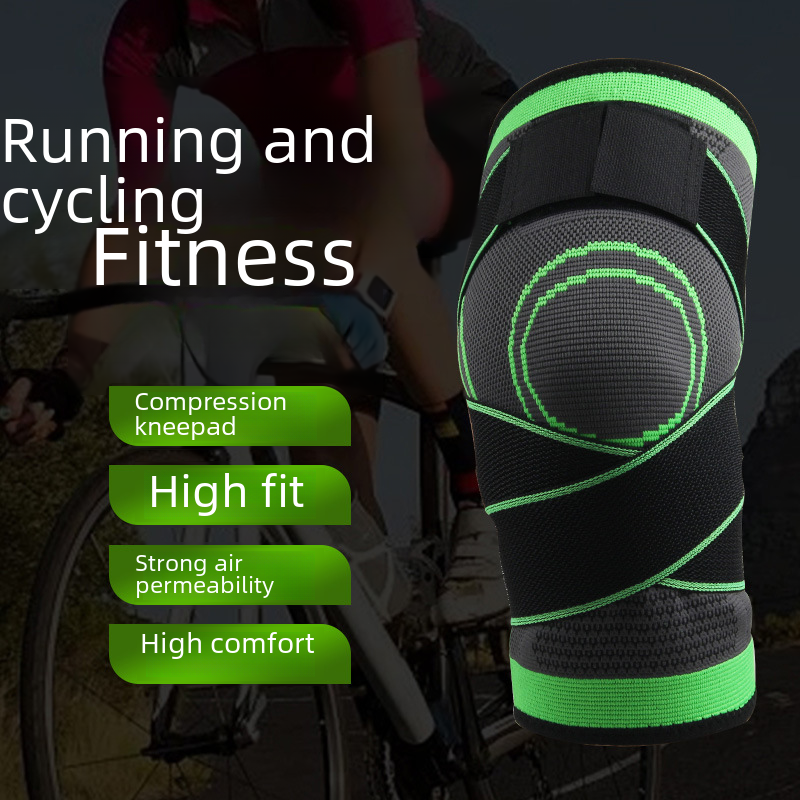 Ginocchiera a compressione da uomo per sport e fitness