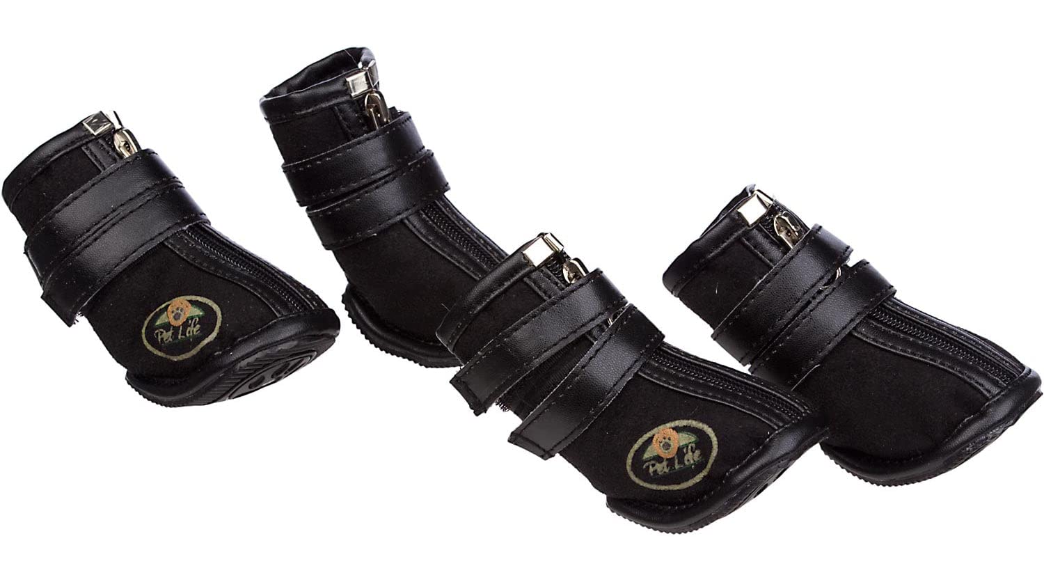Pet Life Ruff- Suede Dog Shoes