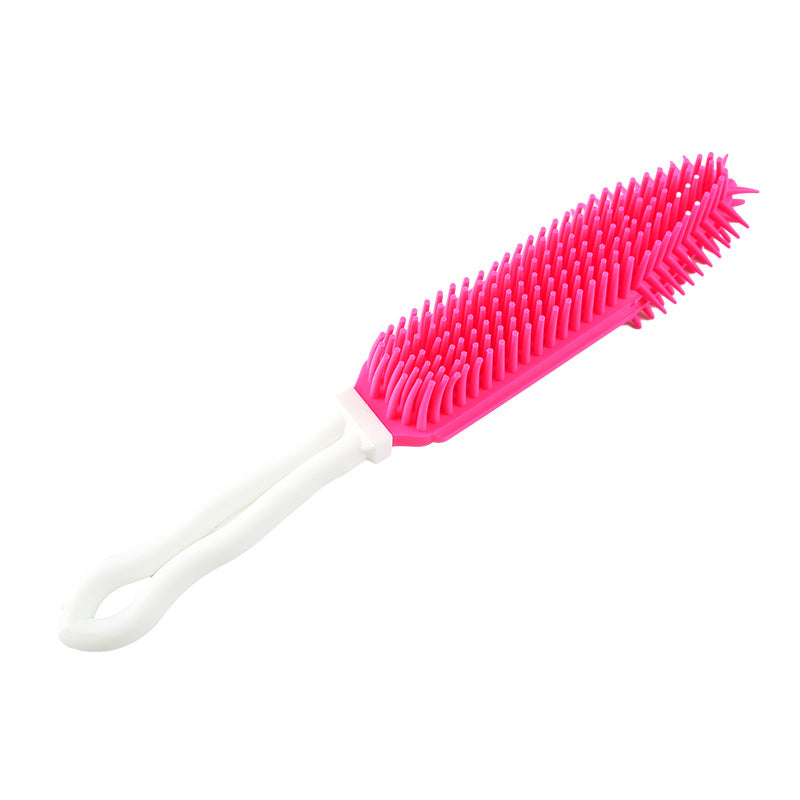 Dog Bath Brush with Long Handle