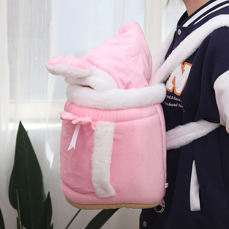 Cat Carrier Backpack and Bed Combo