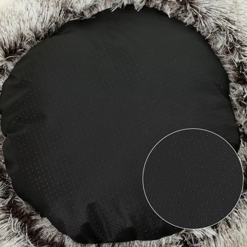 Cesto per gatti rotondo 2 in 1 Invernale Peluche Letto per gatti Cuscino per gatti Cuccia per gatti Caldo Sacco a pelo per animali domestici Nido per gattini Cuccia per cani di piccola taglia Gatti