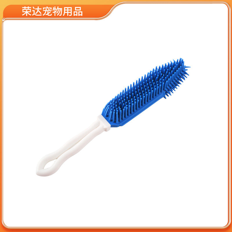 Dog Bath Brush with Long Handle
