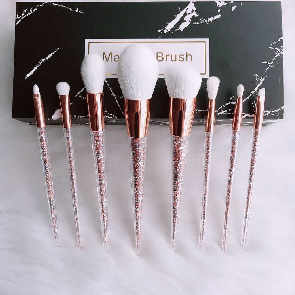 8-Piece Makeup Brush Set