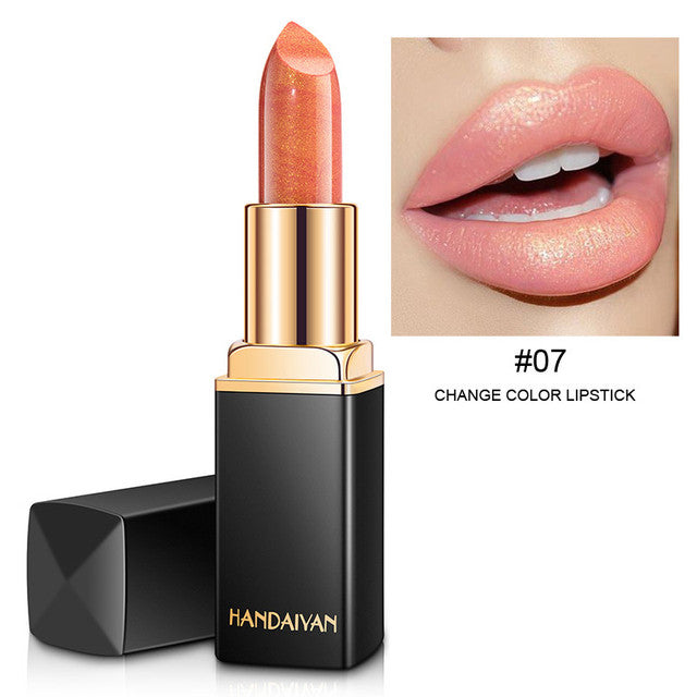 Rossetto glitterato impermeabile 9 colori