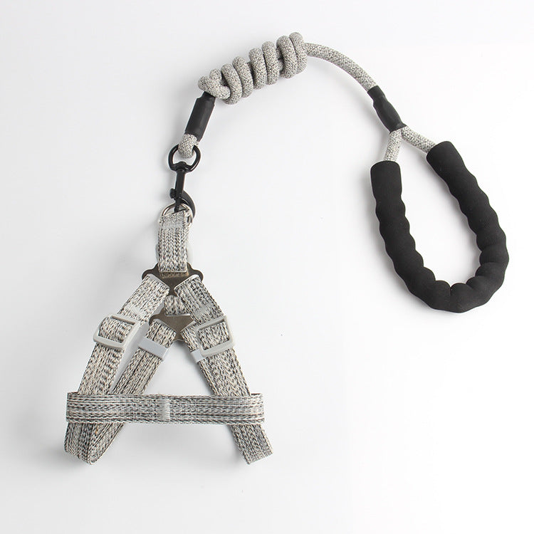 Pet Chest Harness with Traction Rope