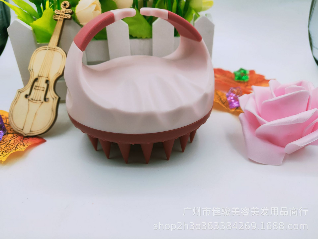 Handheld Silicone Shampoo & Massage Brush