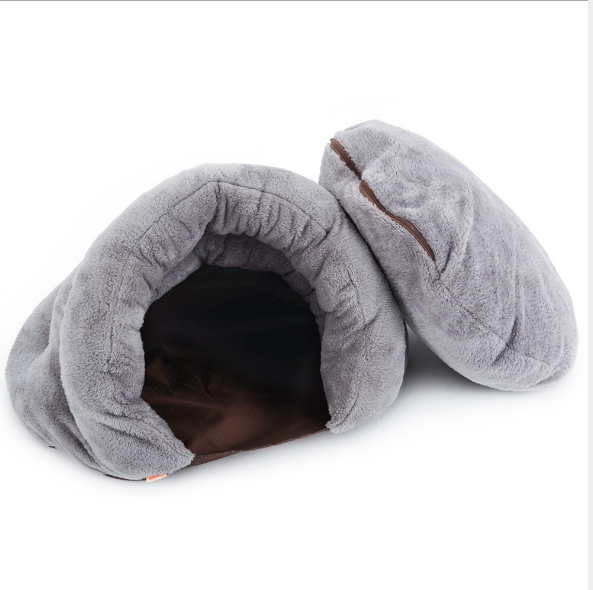 Cuccia in pile per cani e gatti, lavabile e accogliente