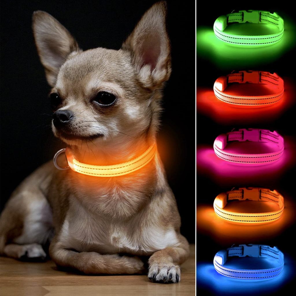 BSEEN Light Up Dog Collars