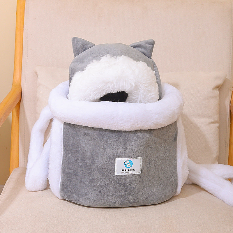 Cat Carrier Backpack and Bed Combo
