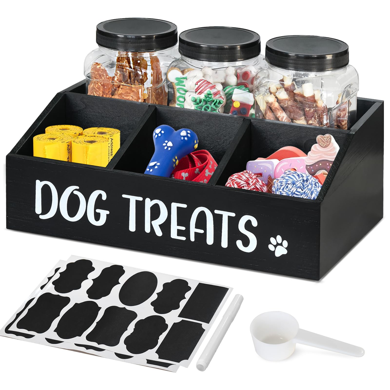 Gymvcsi Large Dog Treat Container