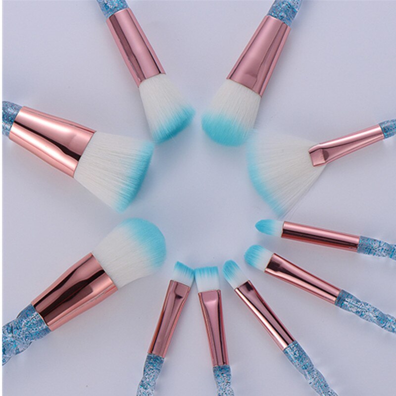 Set di 8 Pennelli da Trucco
