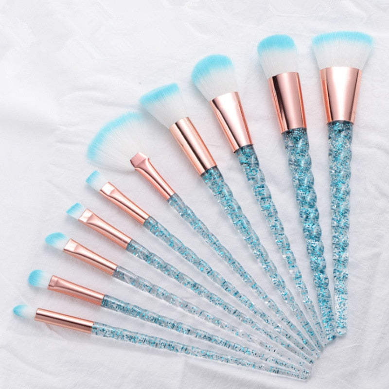 Set di 8 Pennelli da Trucco