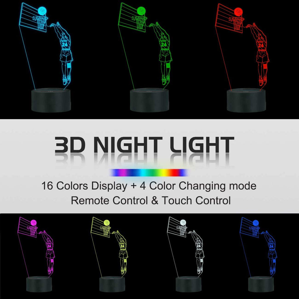 Lampada 3D da Basket