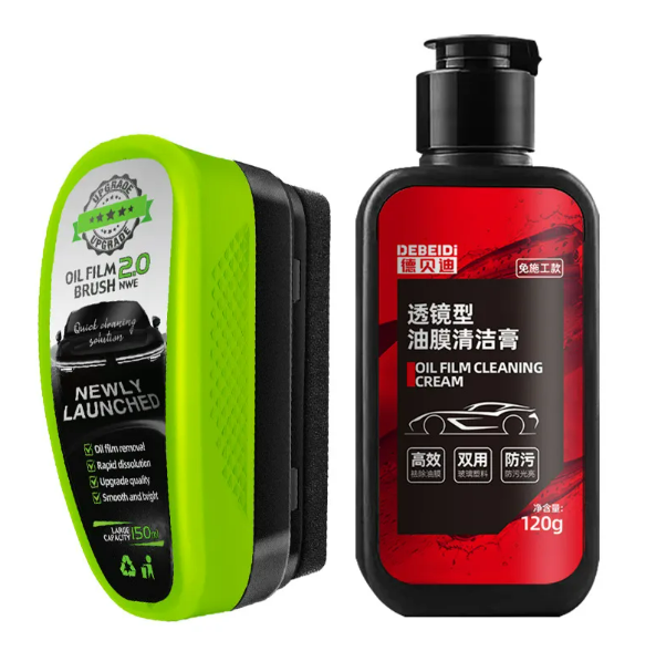 Rimuovi Pellicola Olio Vetro Auto