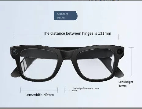 Occhiali intelligenti con fotocamera AI